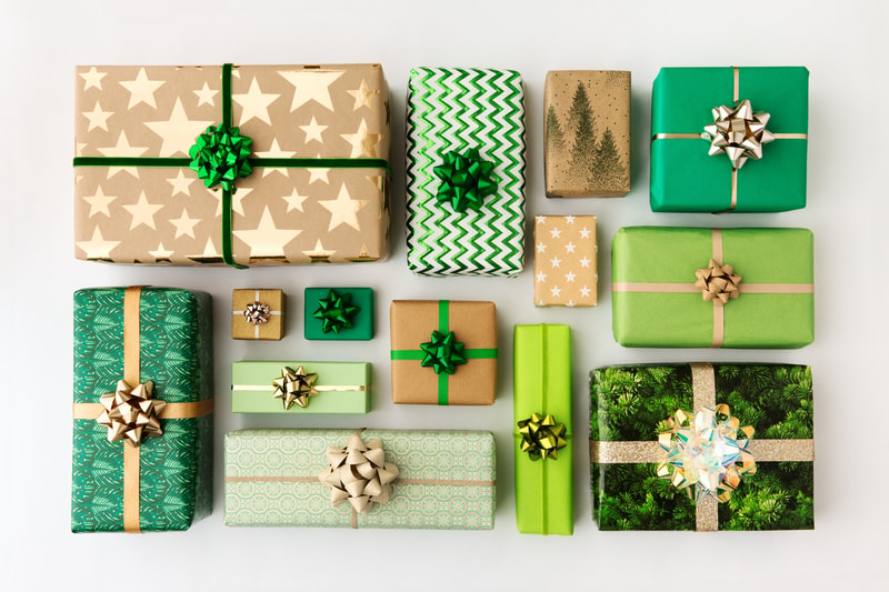 gifts presents green