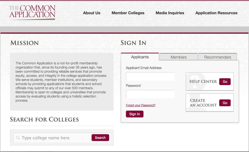 Common Application Changes 2015