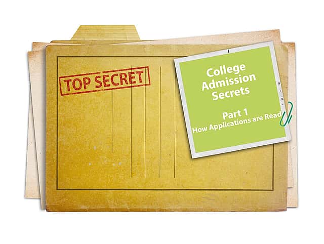 College Admission Secrets Pt. 1