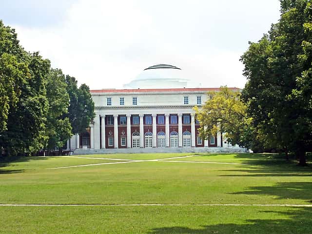 Peabody Lawn on the Vanderbilt University campus