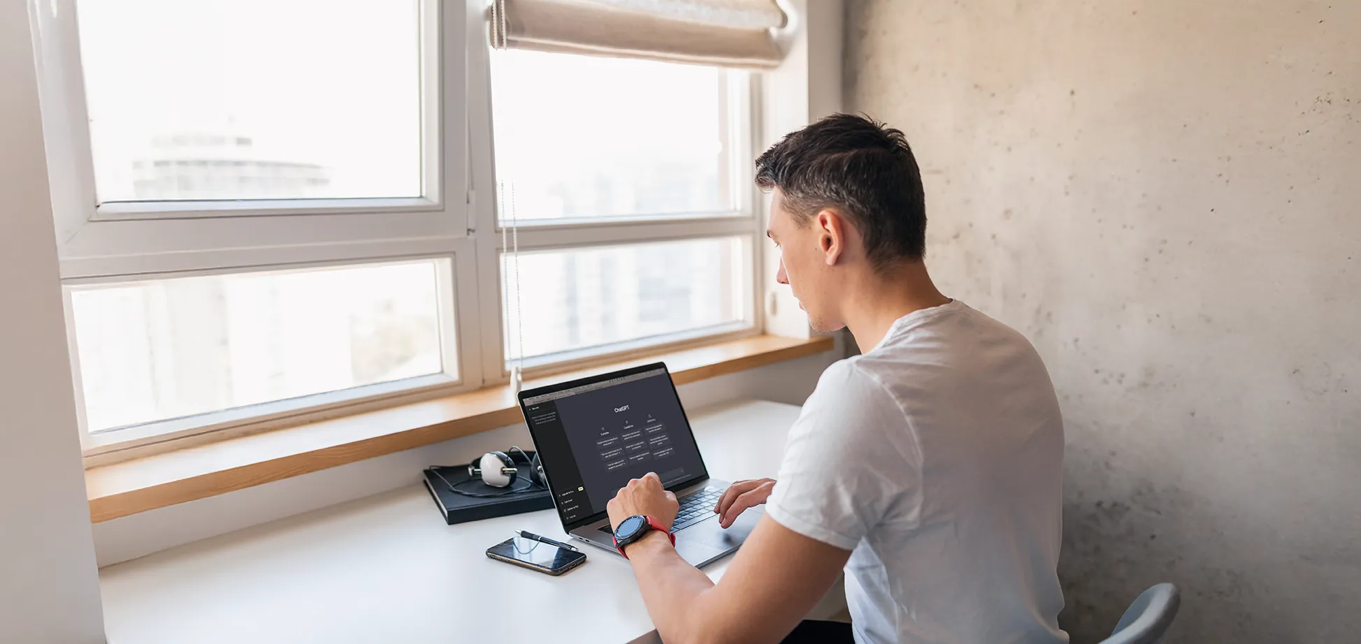 Student Using AI Tools for Smart College Prep