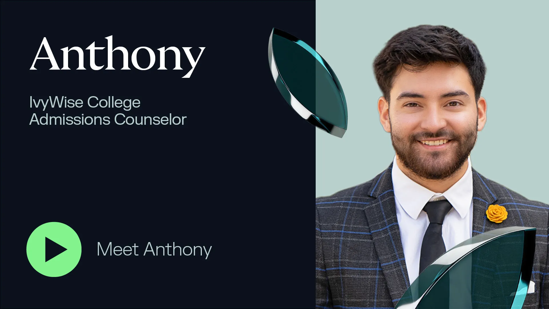 IvyWise College Admissions Counselor Anthony